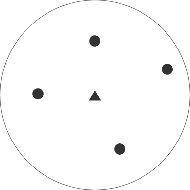 場の設定 - ボールおに
